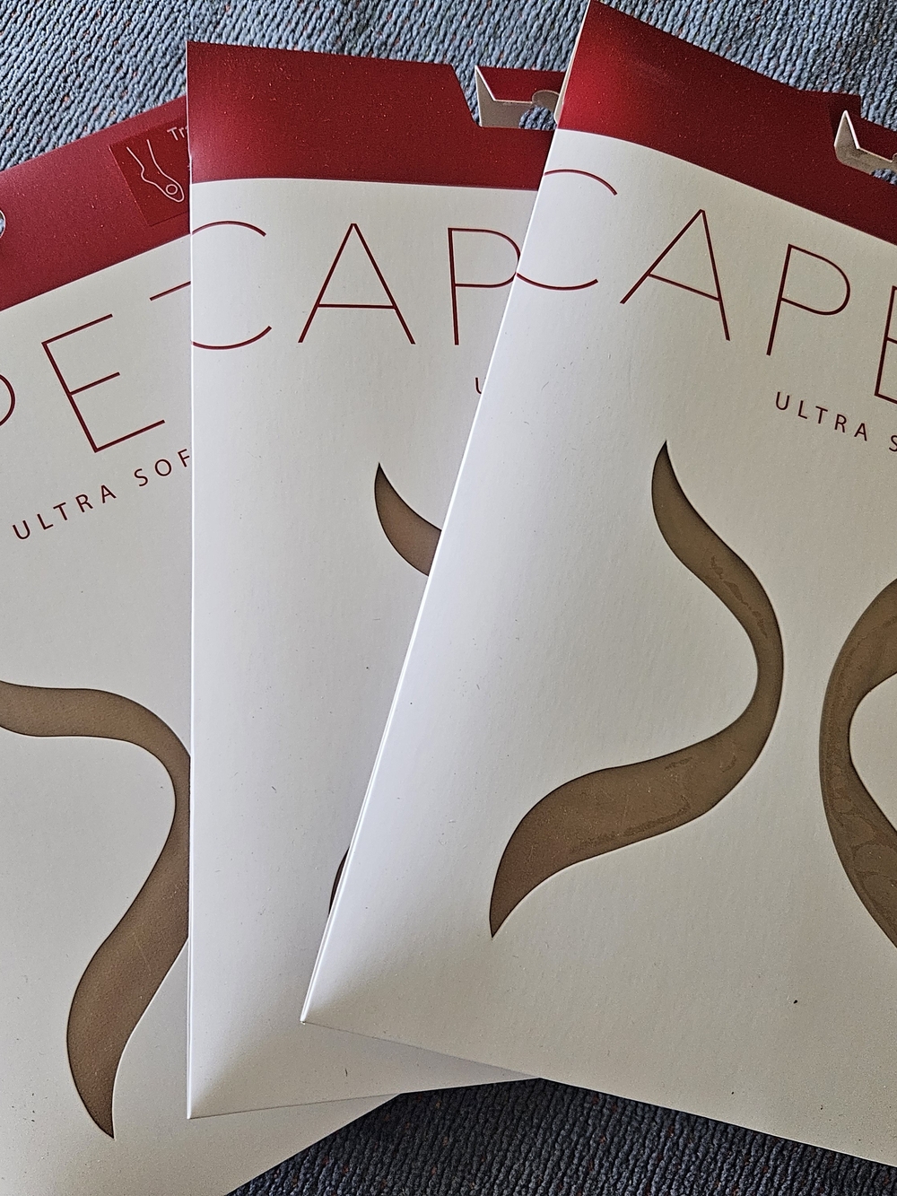 Ultra Soft Transition Tights - Capezio Caramel 3X/4X Nwt 1916 3 Pack